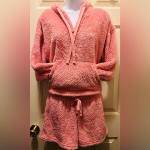 Faux Sherpa Two Piece Lounge Set
